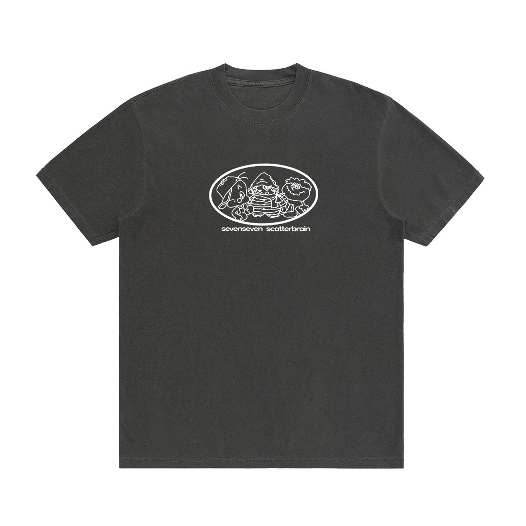 SCATTERBRAIN COLLAB TEE