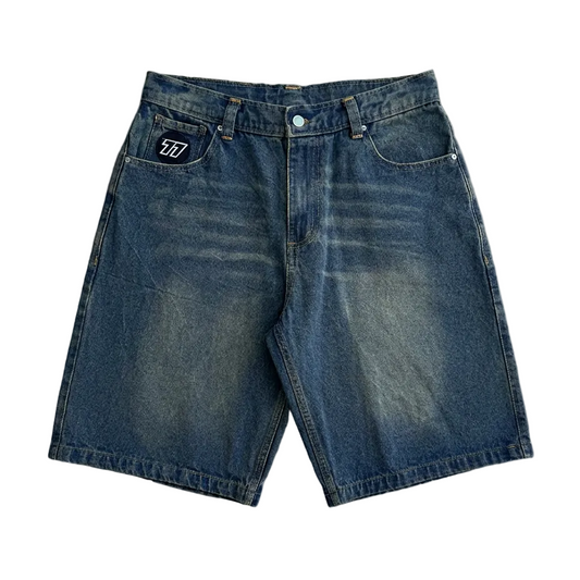 DIRTY BLUE SHORTS