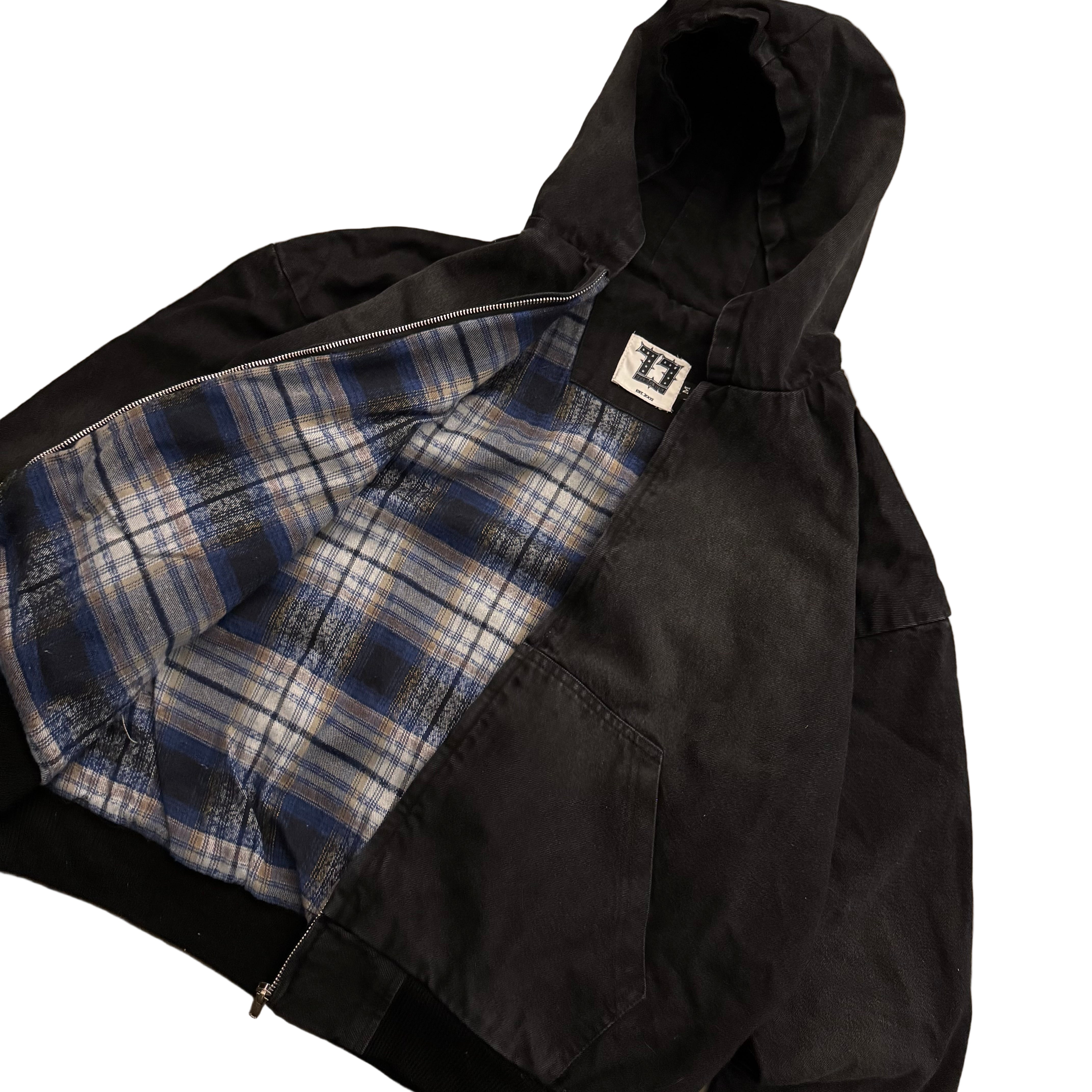 BLACK WORK JACKET – 77denim