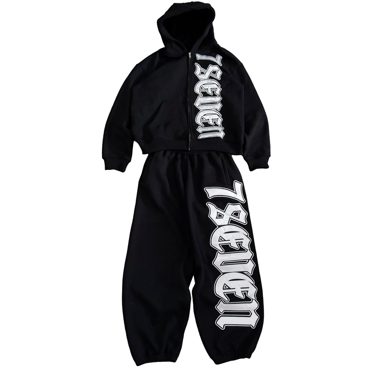 BLACK SWEATSUIT BUNDLE