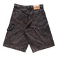 ACID BROWN DOUBLE KNEE JORTS