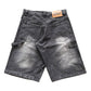 GREY DOUBLE KNEE JORTS