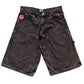 ACID BROWN DOUBLE KNEE JORTS