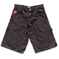 ACID BROWN DOUBLE KNEE JORTS